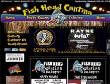 Tablet Screenshot of fishheadcantina.com